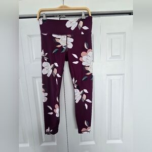 Athleta Floral Elation 7/8 Leggings